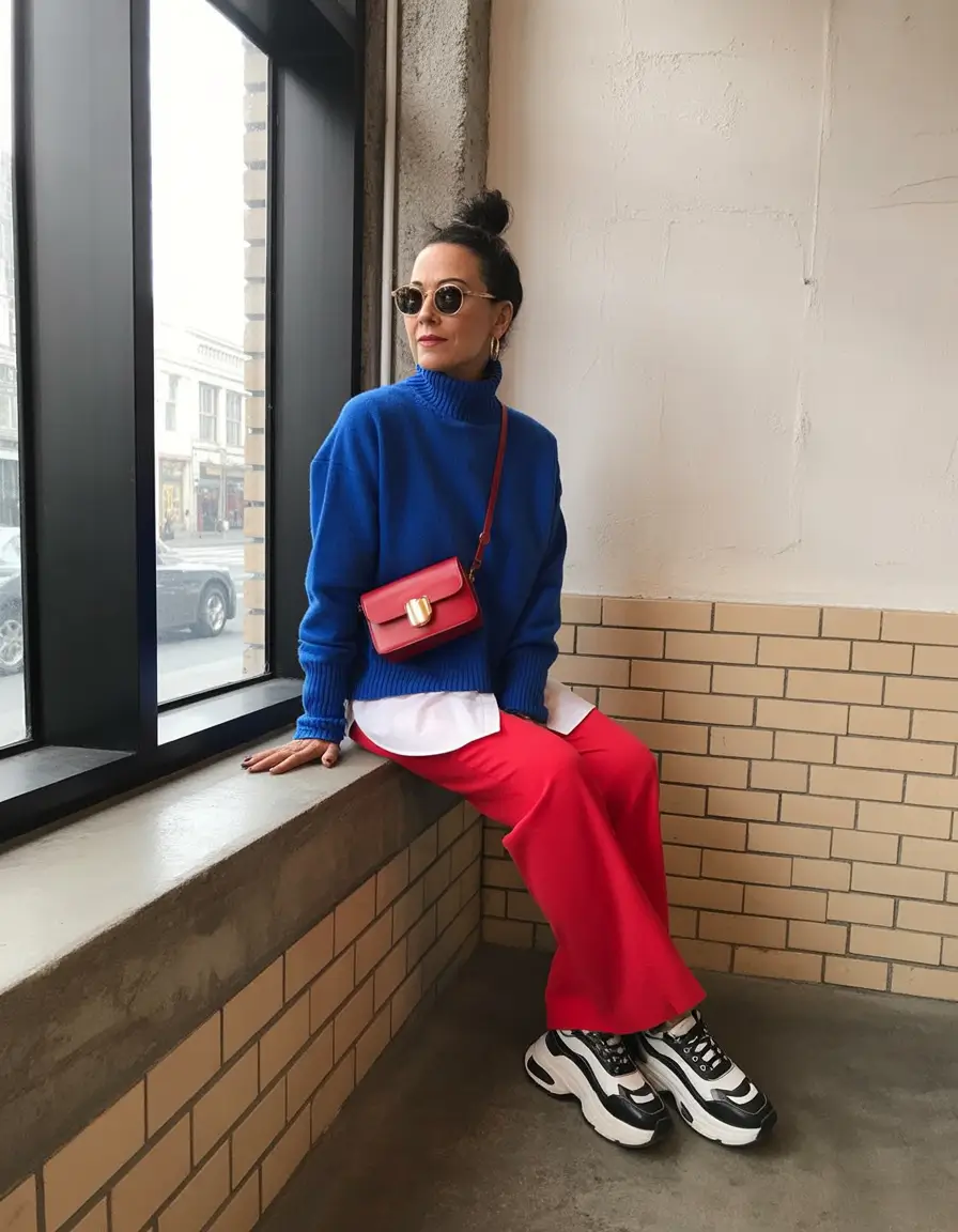 girls-night-out-over-40-outfits-winter-Color-Clash-with-Confidence