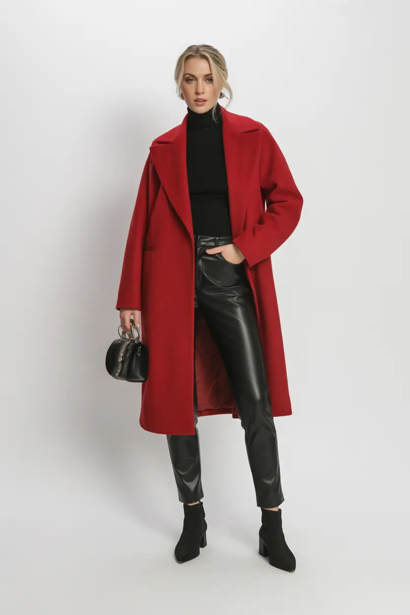 winter-work-outfits-for-women-over-40-capsule-wardrobe-Red-Coat-Power-Dressing