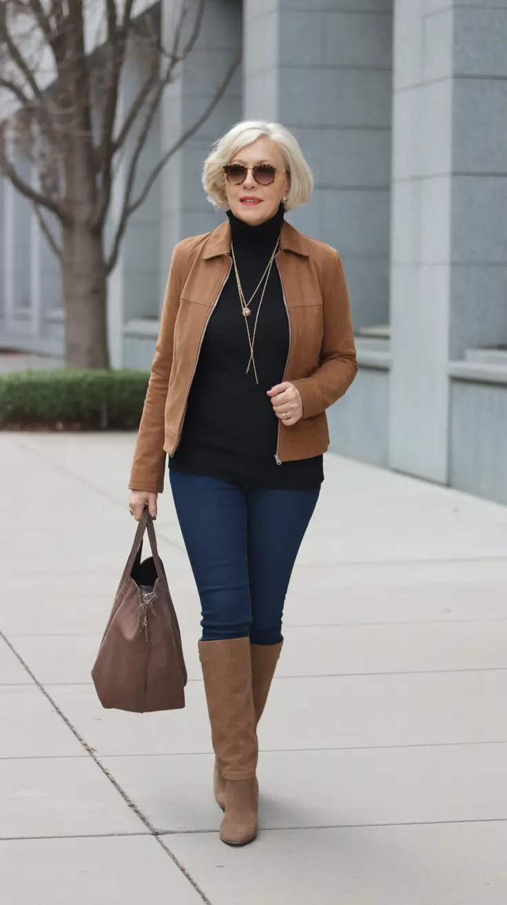 Winter Outfits for Women Over 60 Style Guide 2025 Classic Riding-Inspired Chic