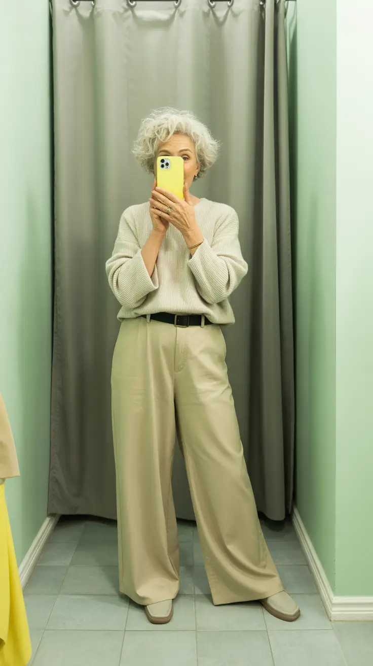 Winter Outfits for Women Over 60 Style Guide 2025 Relaxed Monochrome Comfort