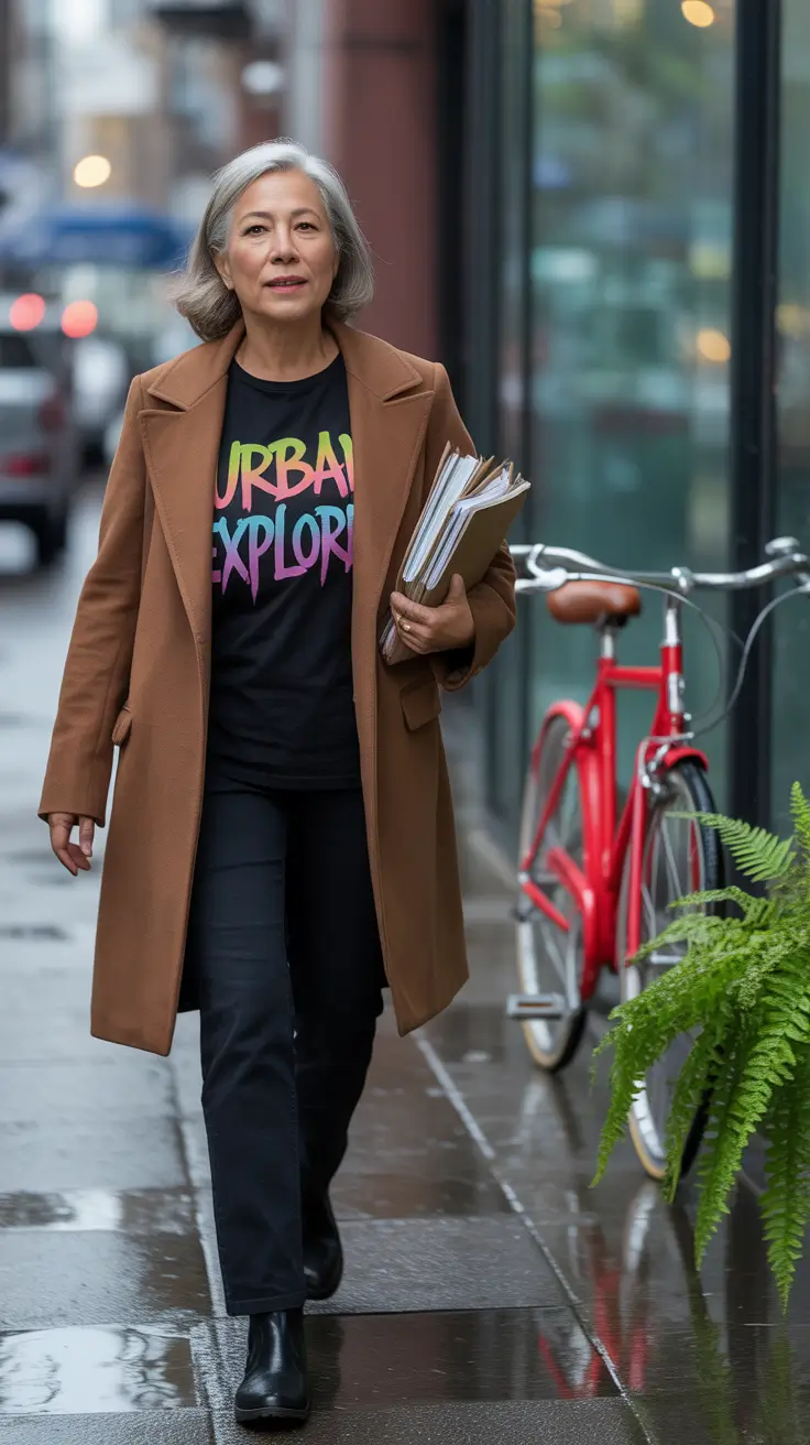 Winter Outfits for Women Over 60 Style Guide 2025 Playful Prints With Classic Outerwear