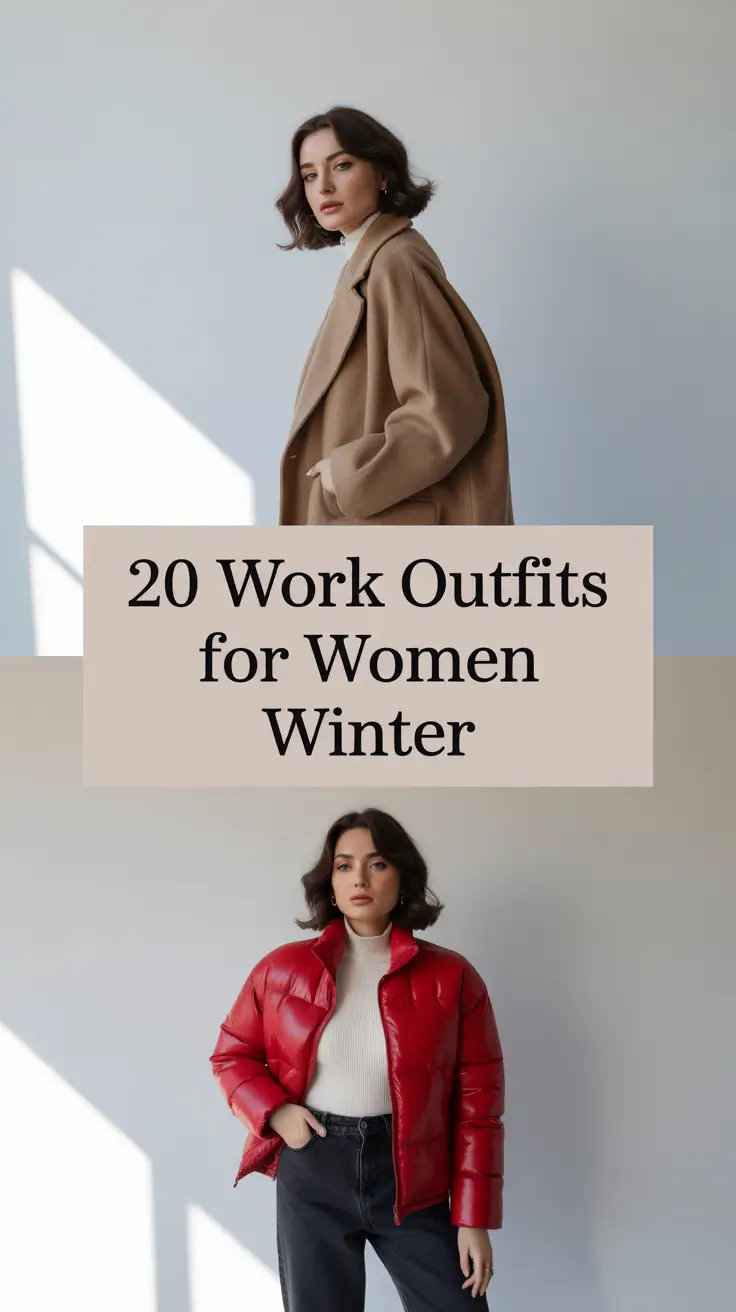 Work Outfits for Women: Winter 2025 - 2026 — Cozy, Chic & Classy Ideas