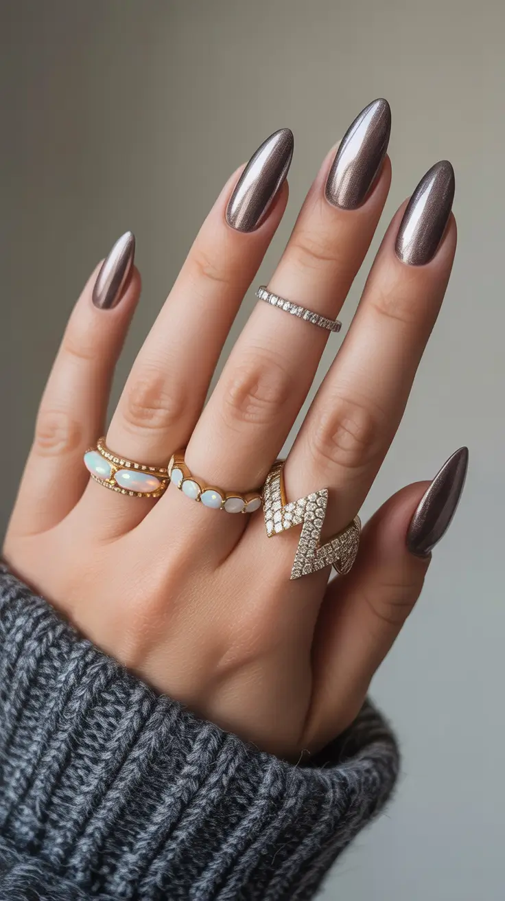long-almond-shaped-nails-designs-winter-chrome-mocha-glaze