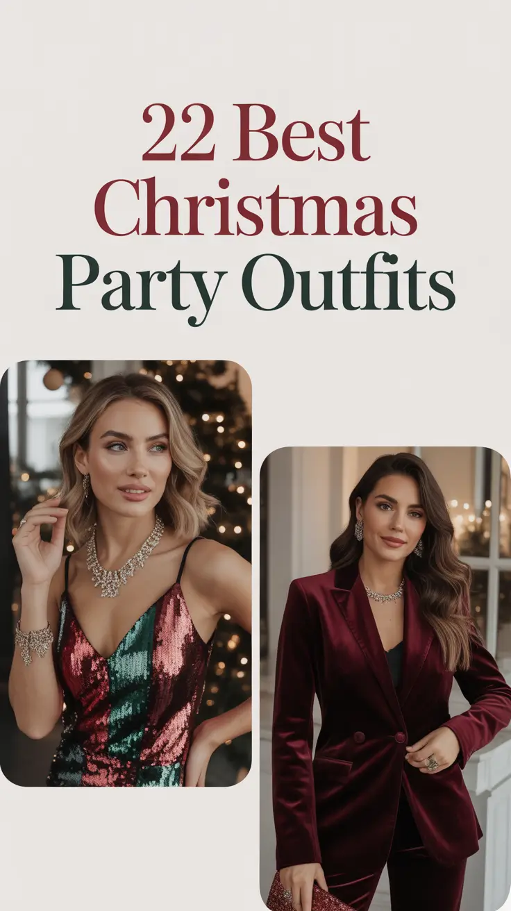 Best Christmas Party Outfits 2025: Elegant & Fancy Classy Looks for Every Holiday Event