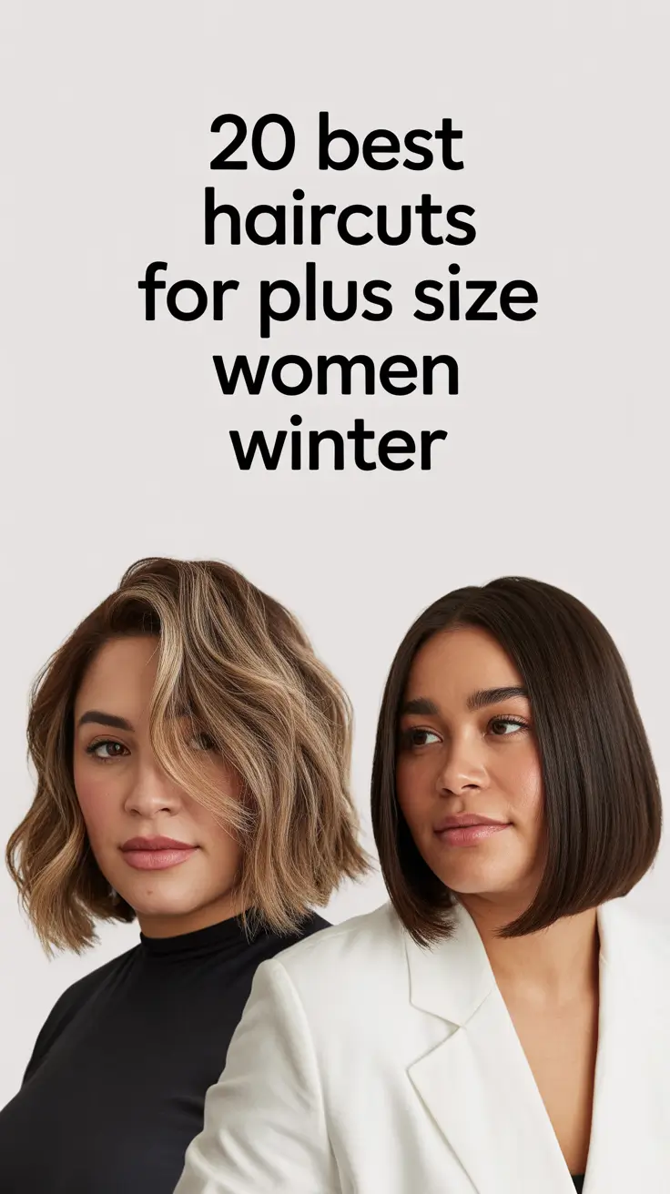 Best Haircuts for Plus Size Women Winter 2025–2026: Bob, Pixie, Lob & More