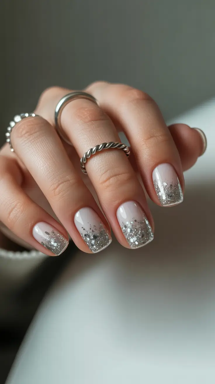 best winter nail colors 2026 Silver Frost Elegance