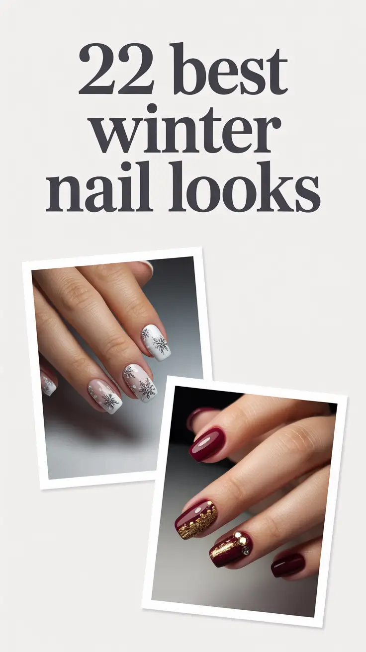 Best Winter Nail Looks 2025–2026: Cute Ideas, Colors & Designs for the Cold Season
