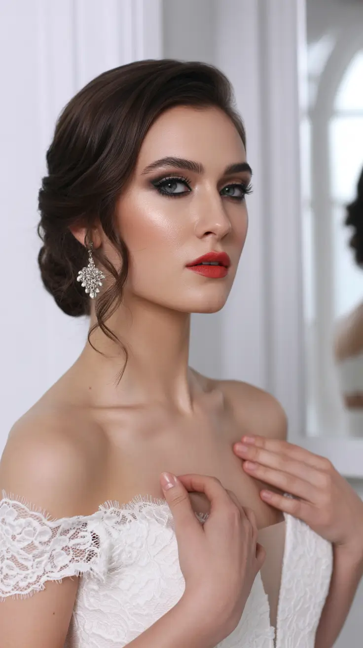 Christmas Holiday Hairstyles 2025 Midnight Gala Elegance