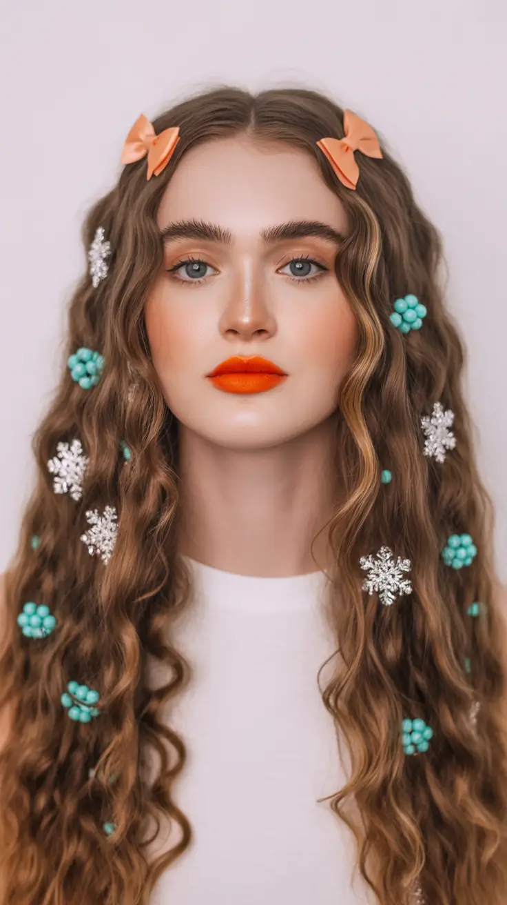 Christmas Holiday Hairstyles 2025 Winter Fairytale Curls