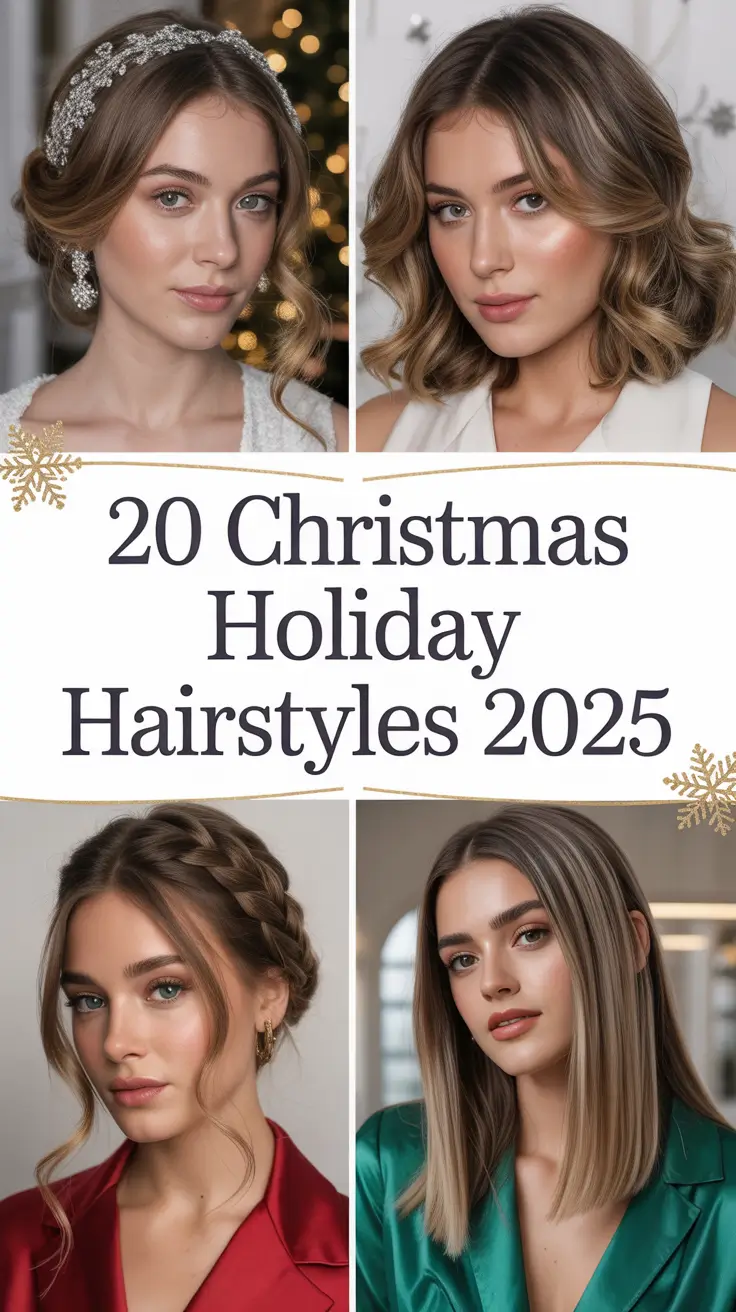 Christmas Holiday Hairstyles 2025: Stunning & Easy Hair Ideas for Women of Every Style