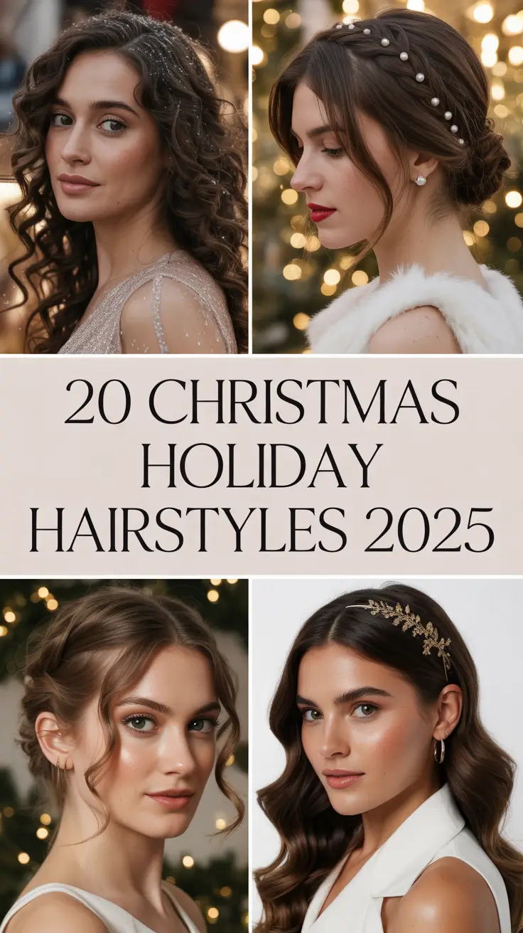 Christmas Holiday Hairstyles 2025: Stunning & Easy Hair Ideas for Women of Every Style
