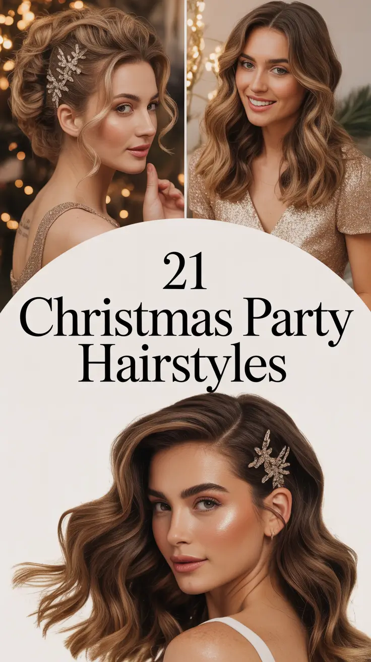 Christmas Party Hairstyles 2025: Easy, Elegant & Trendy Looks for Every Length and Occasion