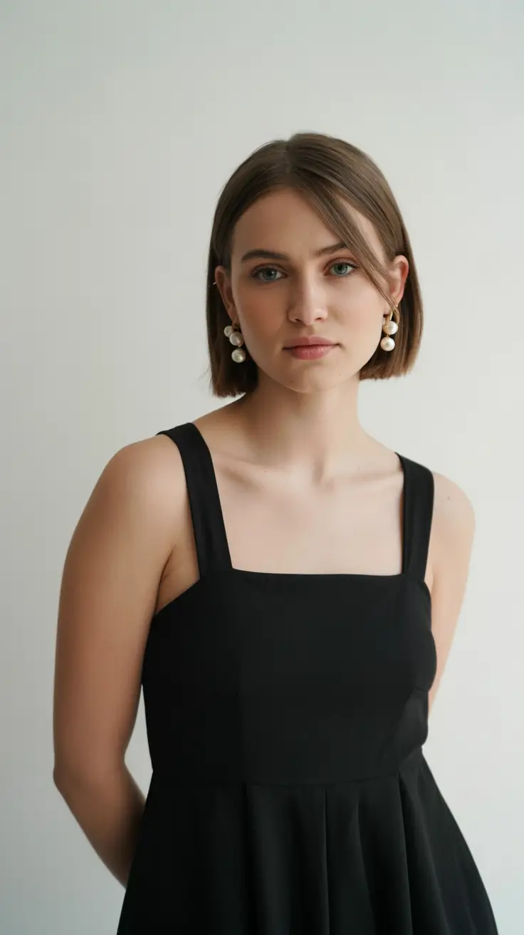 Minimalist Precision Bob + Cute Haircuts for Winter 2025-2026