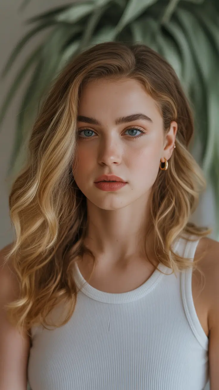 Golden Cascade Waves + Cute Haircuts for Winter 2025-2026