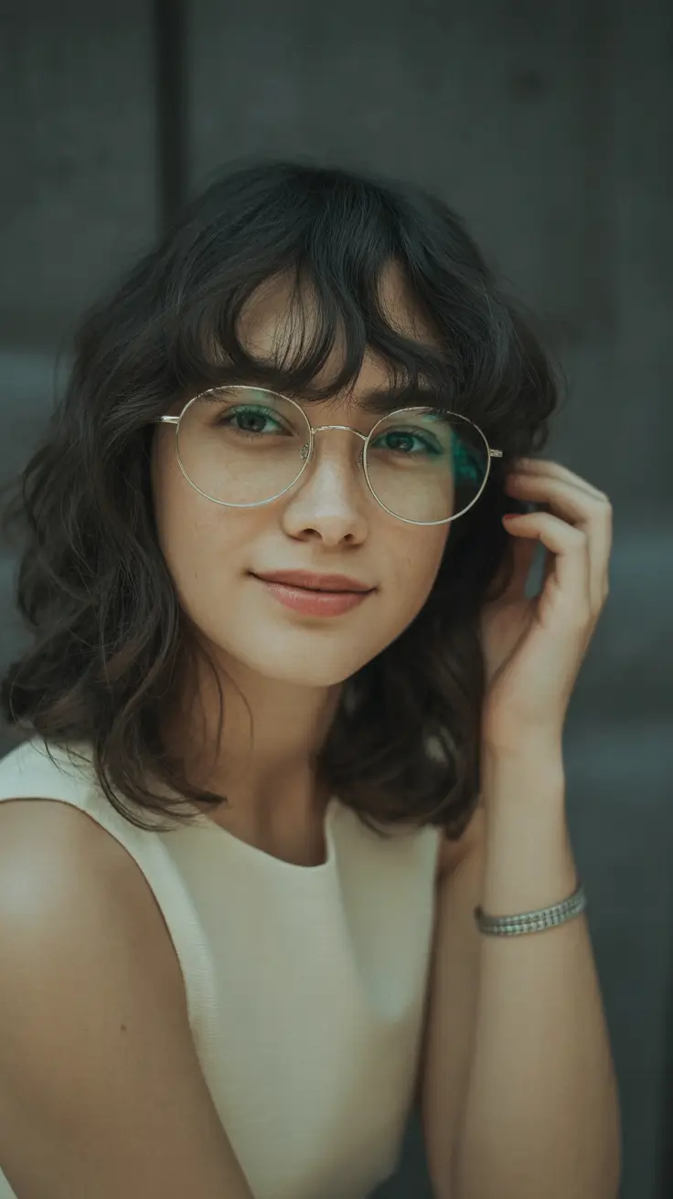 Messy Curly Bob + Cute Haircuts for Winter 2025-2026
