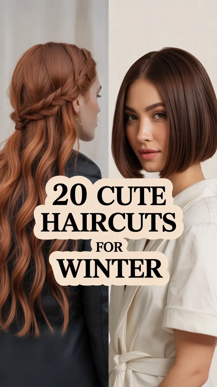 Cute Haircuts for Winter 2025–2026: Bob, Pixie & Medium-Length Ideas for Modern Women