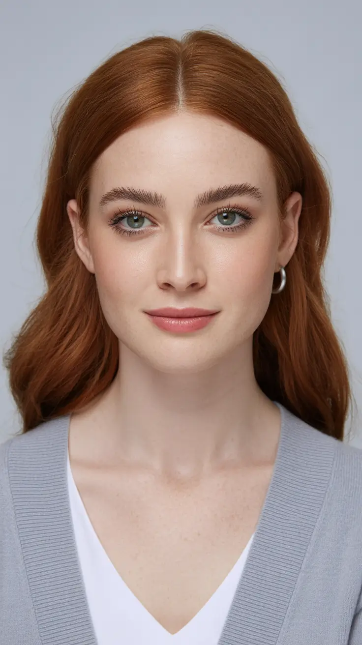 cute winter hairstyles for teens Copper Waves with Effortless Part