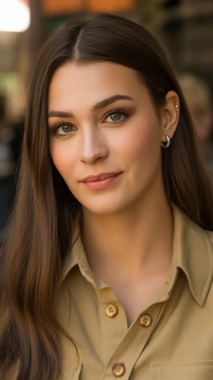 cute winter hairstyles for school easy Sleek and Straight with Subtle Shine