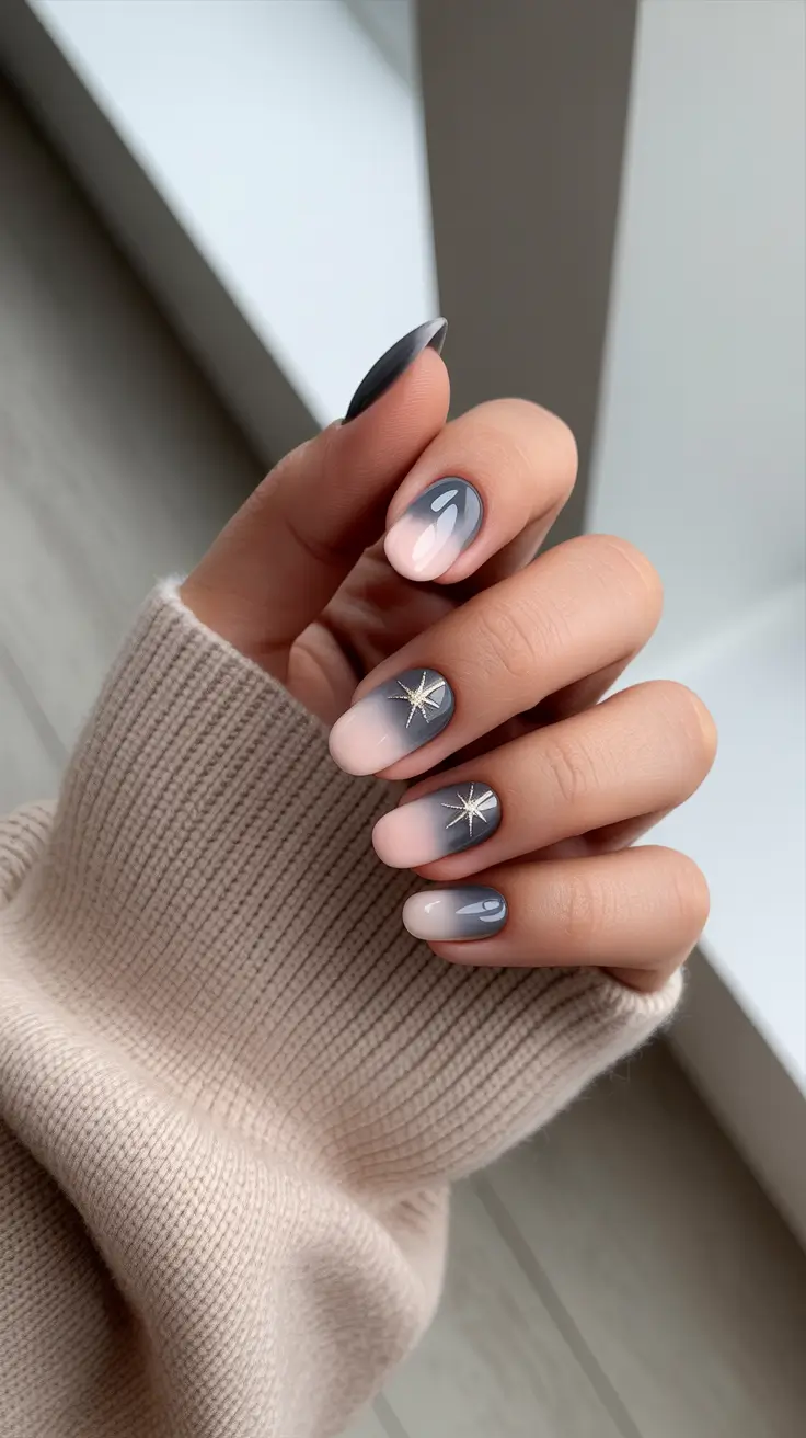 neutral-winter-nails-snowflake-midnight-snowfall-magic