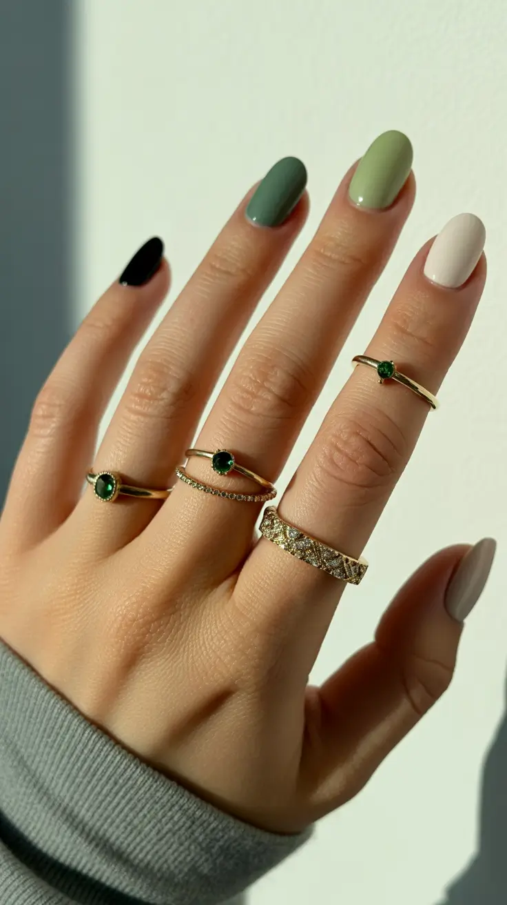 neutral-winter-nails-with-design-emerald-harmony