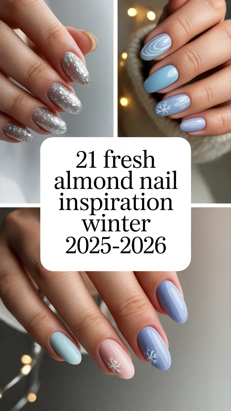 Fresh Almond Nail Inspiration Winter 2025–2026: Classy, Cute & Simple Designs You’ll Love