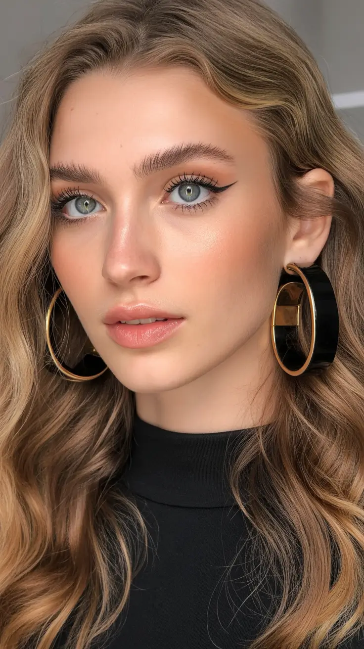 Hair Color Highlights Winter 2025-2026 Golden Waves with Statement Highlights