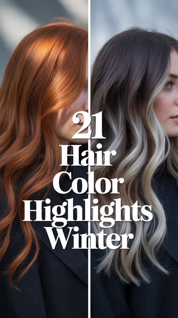Hair Color Highlights Winter 2025–2026: Trendy Ideas for Brunettes and Blondes