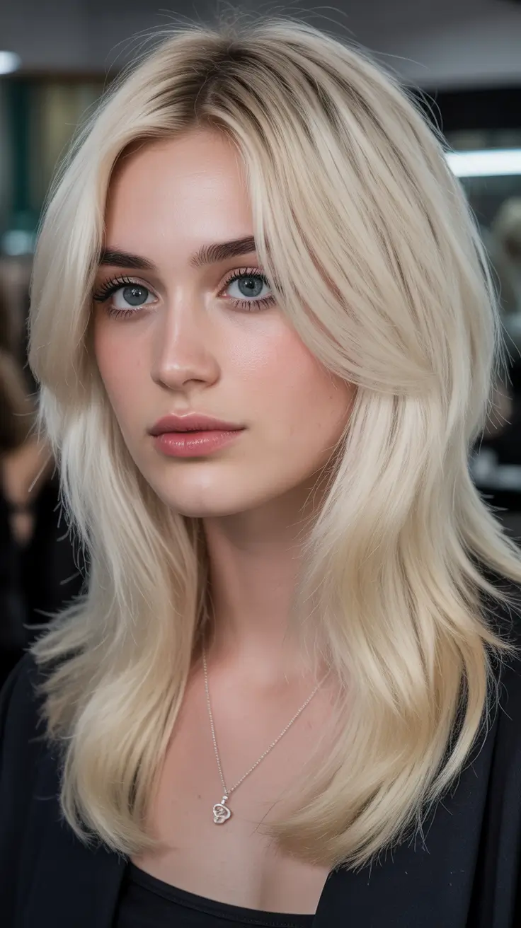 Hair Color Trends Winter 2025-2026 Buttercream Blonde Layers