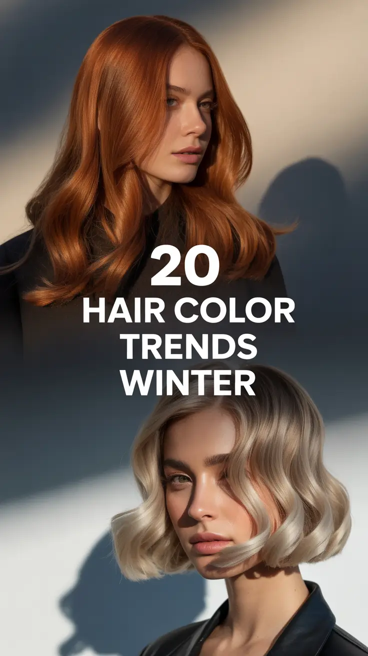 Hair Color Trends Winter 2025–2026: Fresh Ideas for Women
