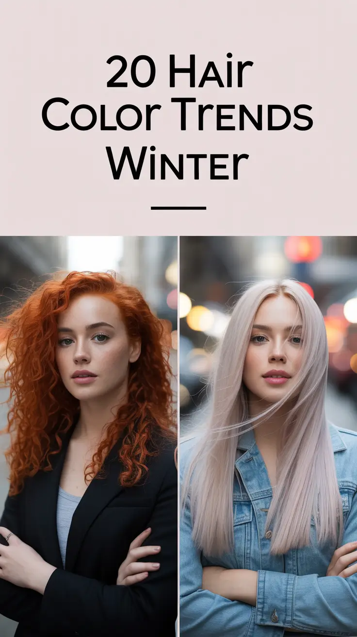 Hair Color Trends Winter 2025–2026: Fresh Ideas for Women