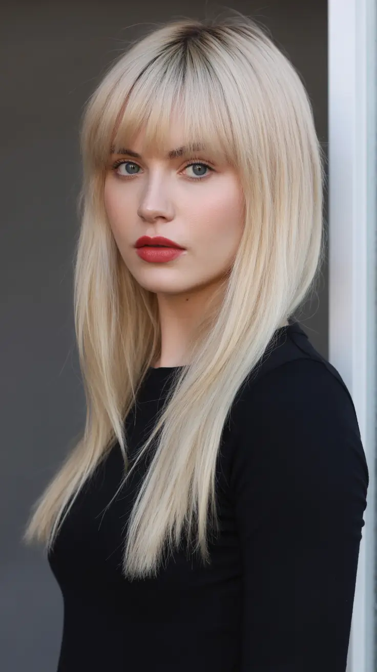 hair colors for soft winter ideas 2025-2026 Classic Ash Blonde With Soft Layers