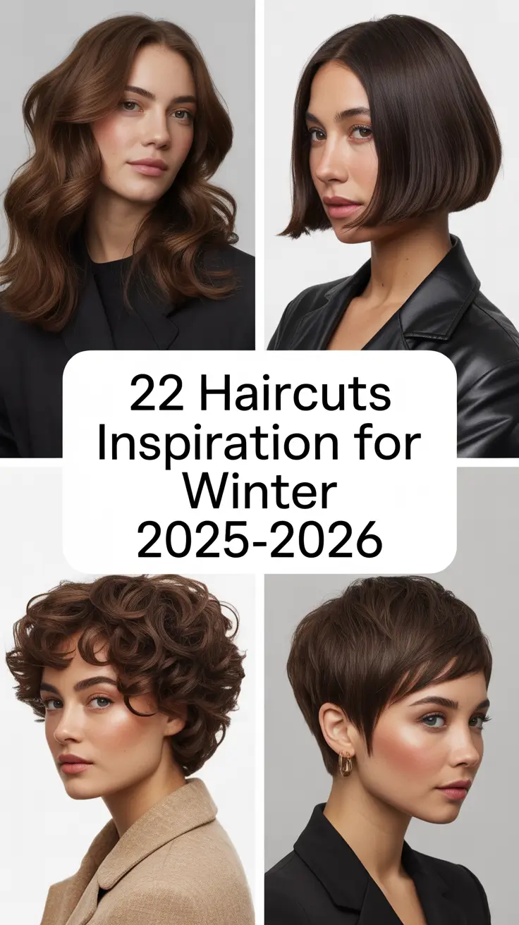 Top Haircuts Inspiration for Winter 2025–2026: Cute Medium & Long Ideas for Women