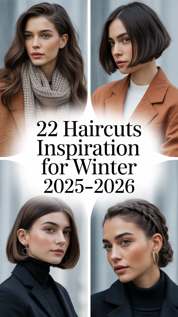 Top Haircuts Inspiration for Winter 2025–2026: Cute Medium & Long Ideas for Women
