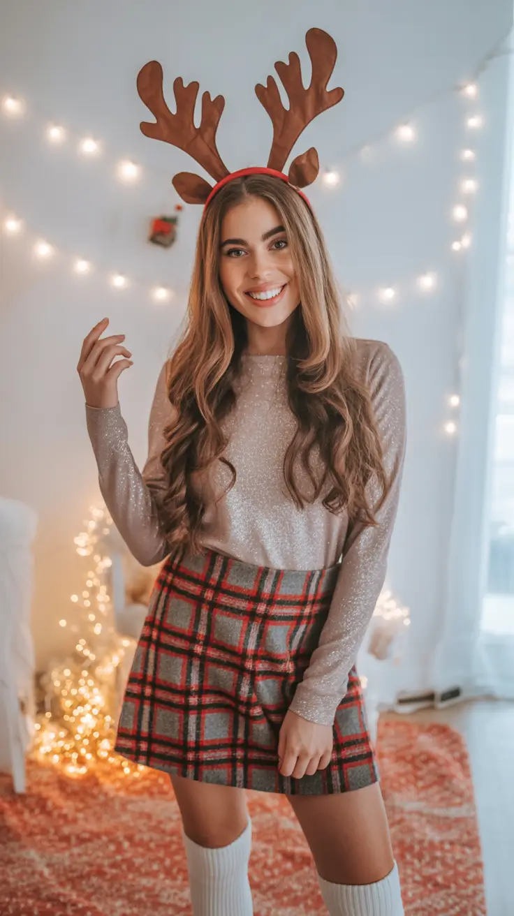 Modern Christmas Outfits 2025 Festive Red Mood