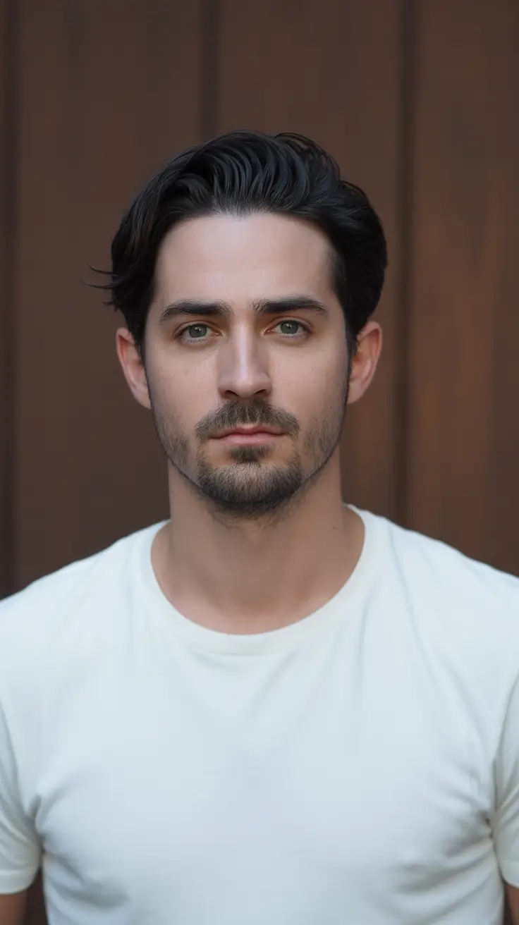 winter men's haircuts Relaxed Back Sweep
