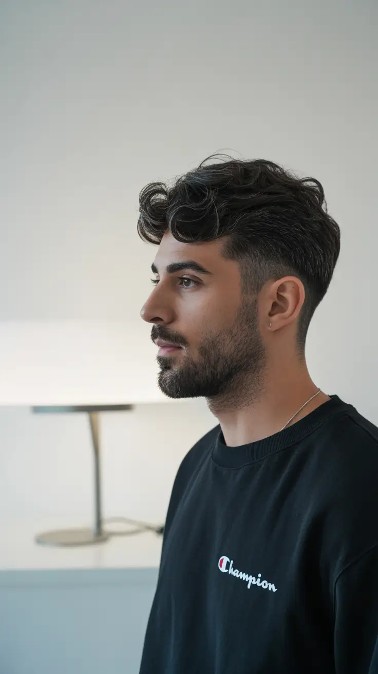 winter men's haircuts Textured Wave Balance