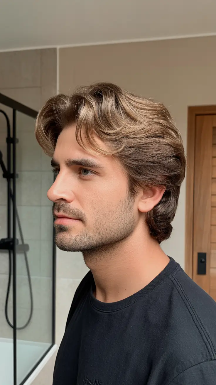winter men's haircuts Soft Curtain Revival