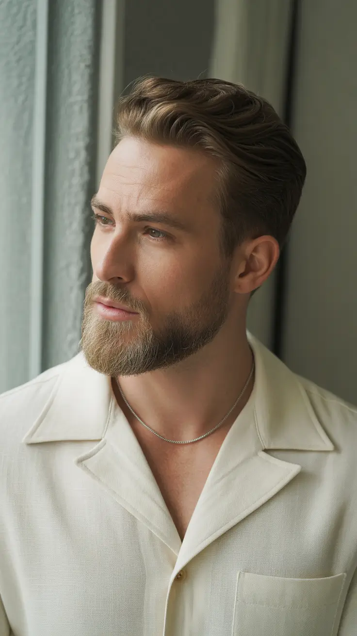 winter men's haircuts Refined Gentleman Sweep