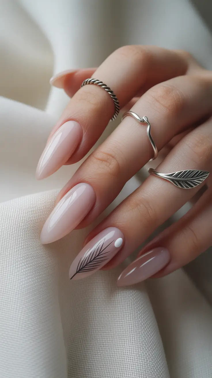 pink-winter-nails-acrylic-almond