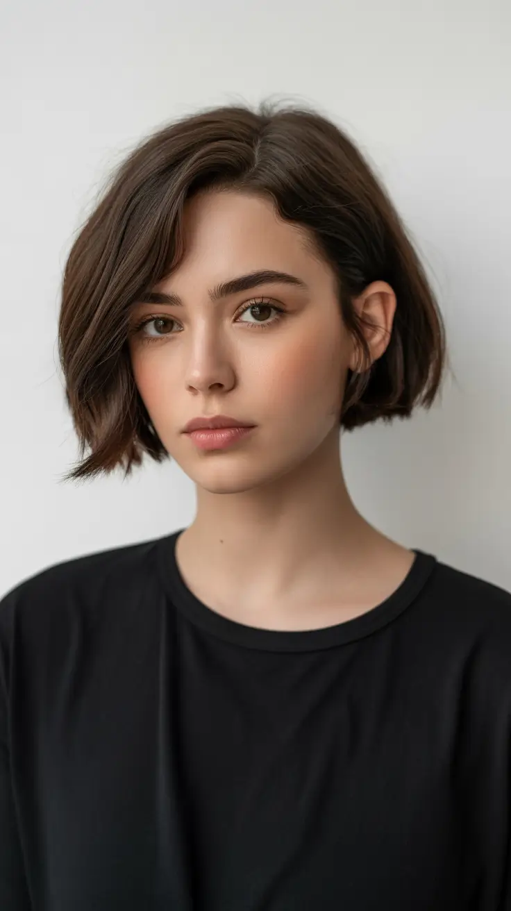Modern Winter Bob Haircuts 2025-2026 Soft Textured Pixie Bob