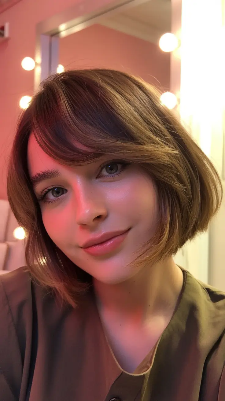 Modern Winter Bob Haircuts 2025-2026 French Fringe Bob