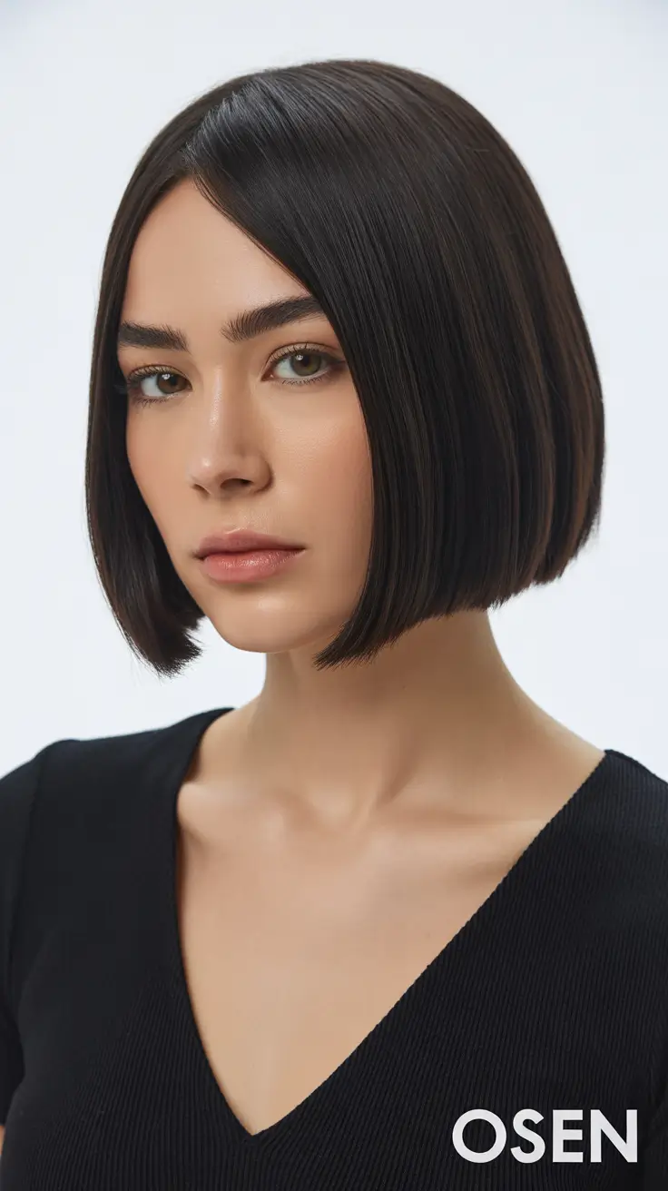 Modern Winter Bob Haircuts 2025-2026 Compact Parisian Bob