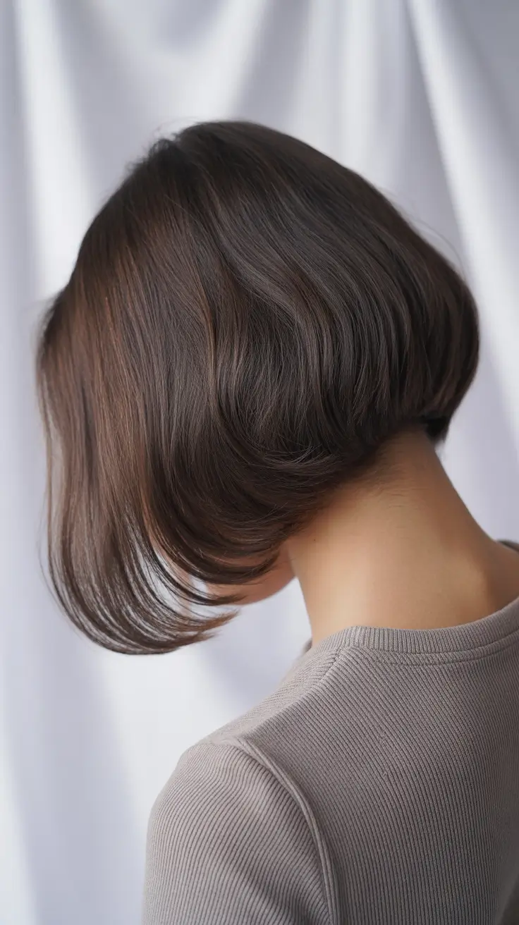 Modern Winter Bob Haircuts 2025-2026 Softly Curved Vintage Bob