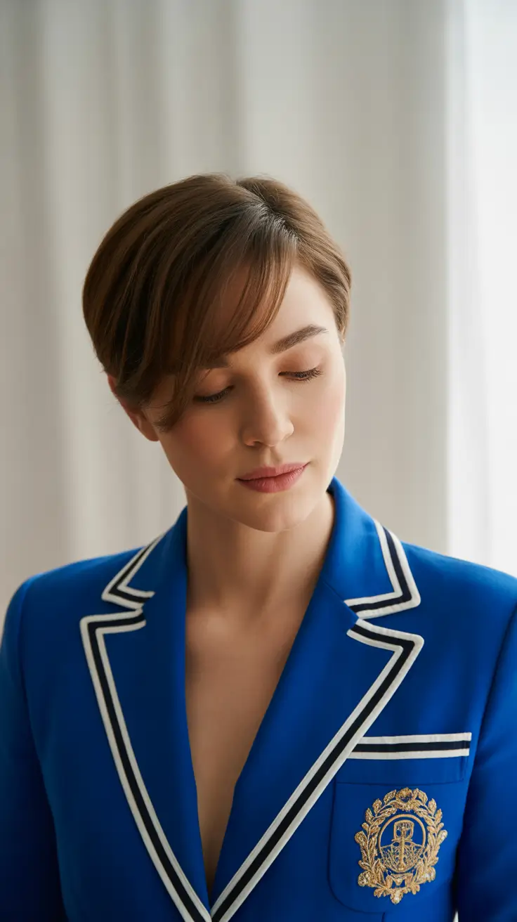pixie bob haircut winter Polished Chestnut Pixie Bob