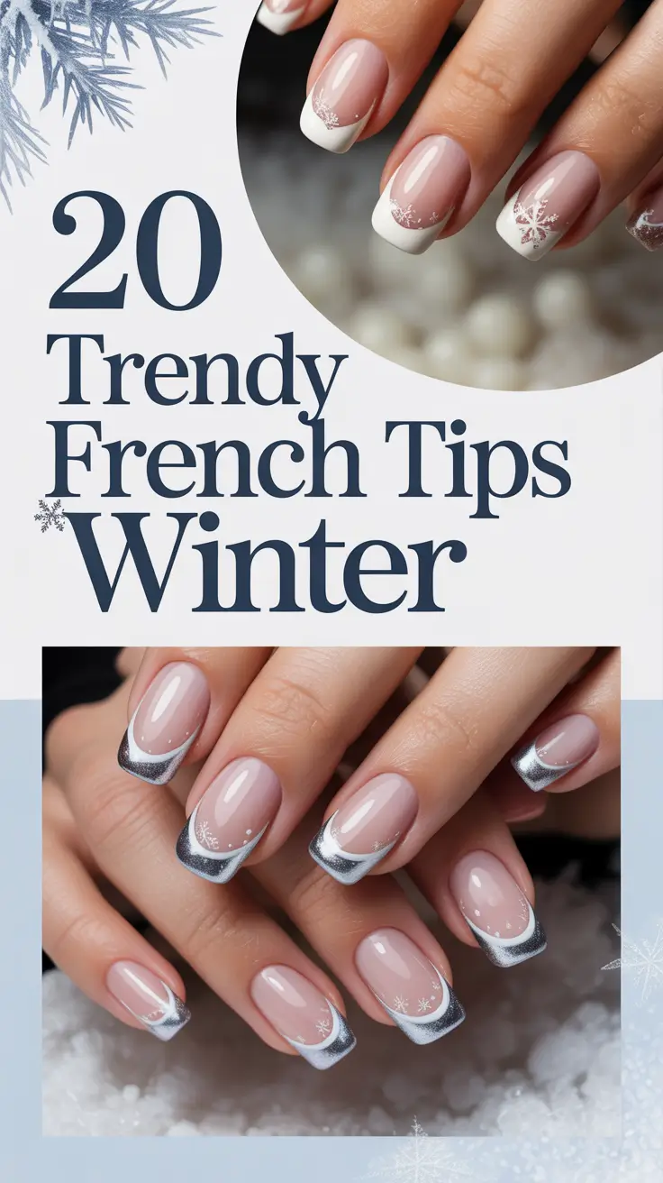 Trendy French Tips Winter 2025–2026: Classy, Simple, and Inspiring Nail Designs