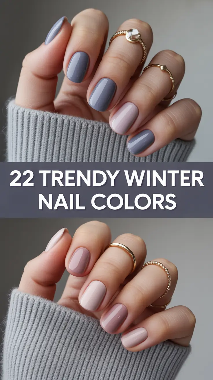 Trendy Winter Nail Colors 2025–2026: Elegant Gel and Acrylic Designs to Try This Season