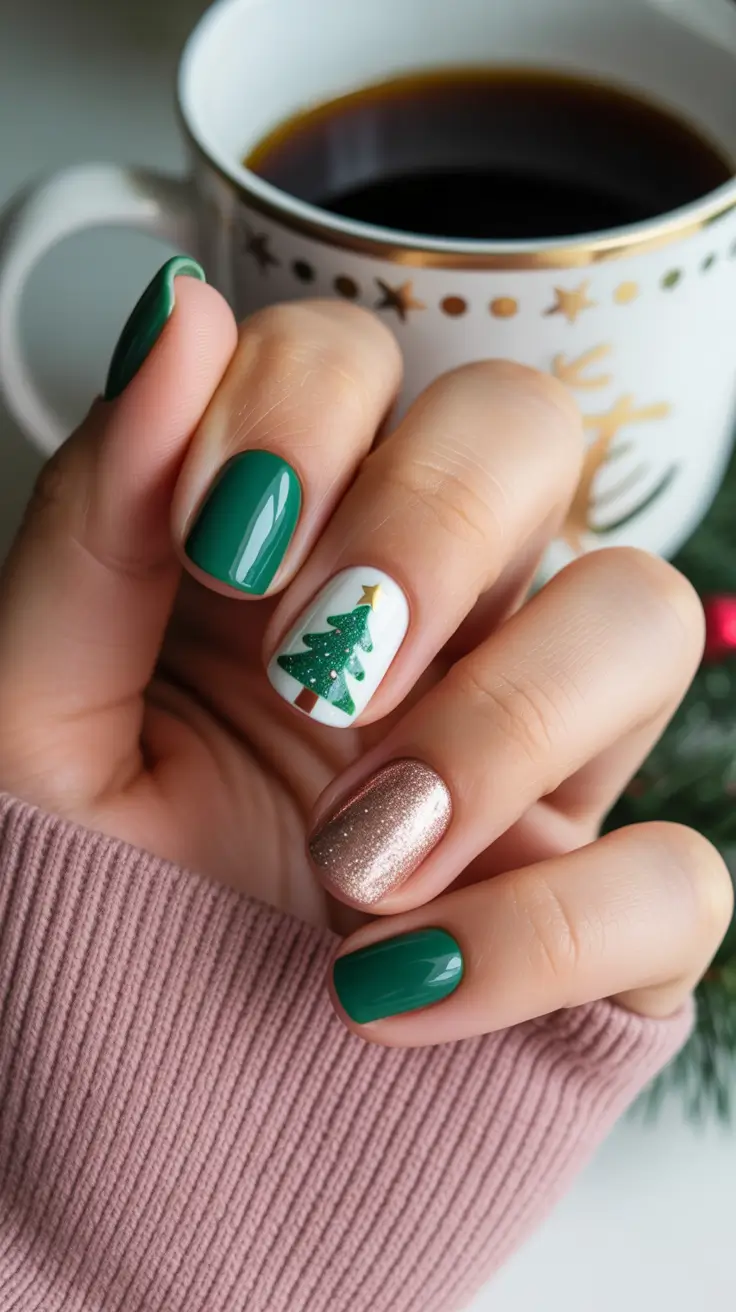 winter-nails-inspo-2026-green