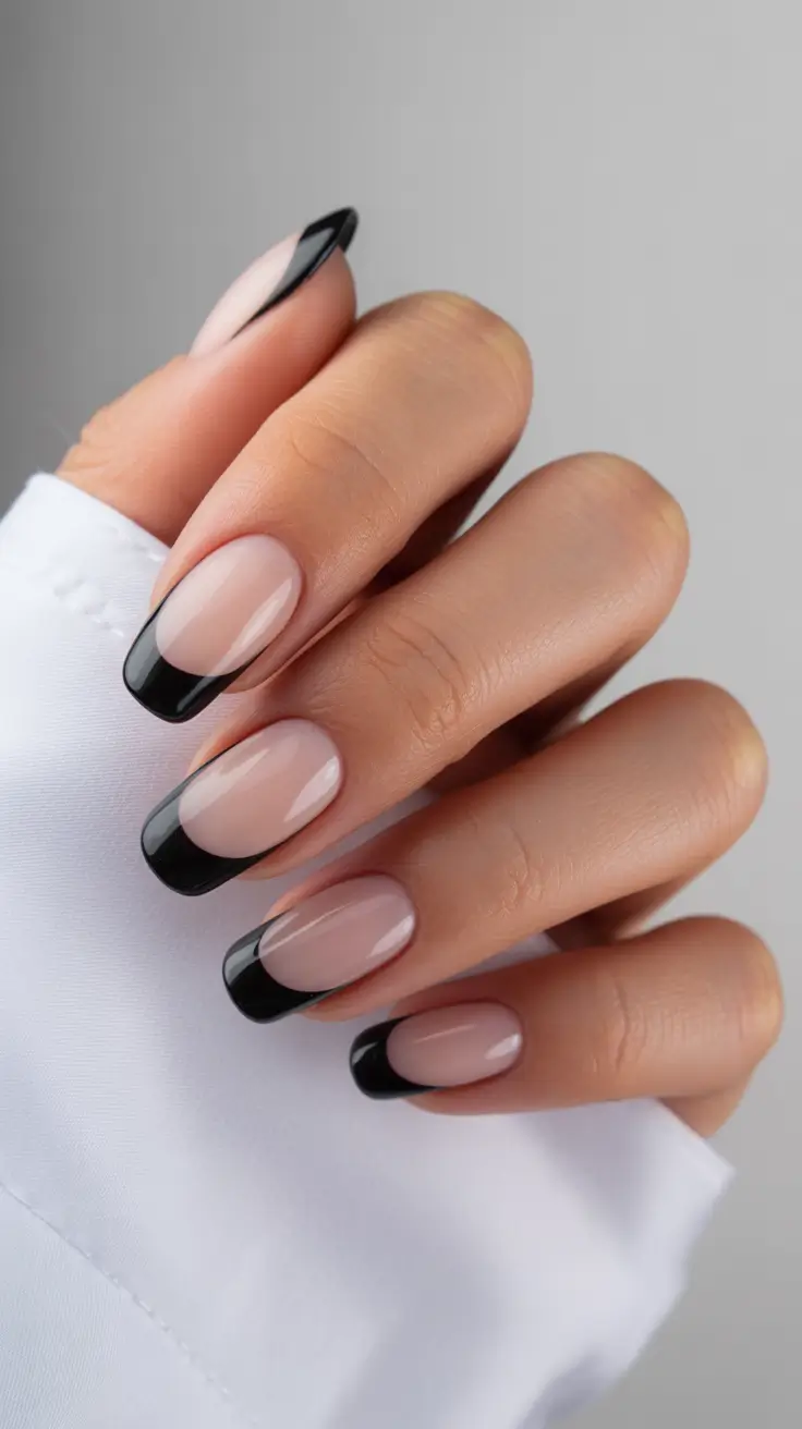 winter-nails-inspo-2026-black-french
