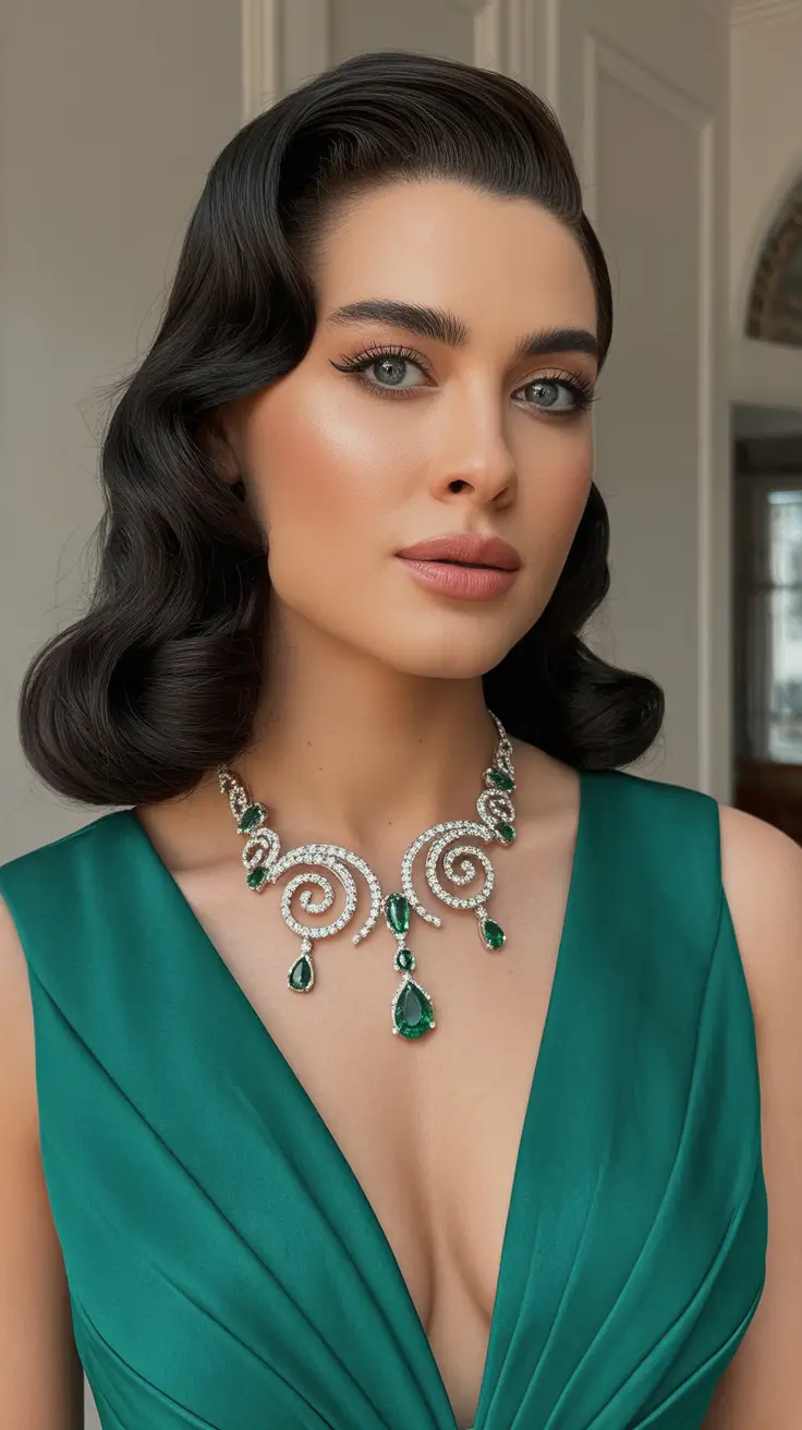 winter hairstyles for black women fall Emerald Vintage Sculpt