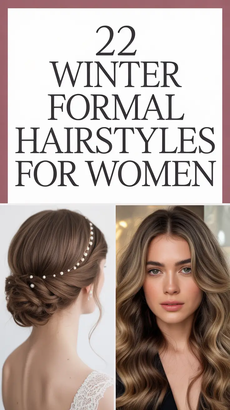 Winter 2025–2026 Formal Hairstyles for Women: Elegant Trends, Modern Bobs & Glamorous Waves